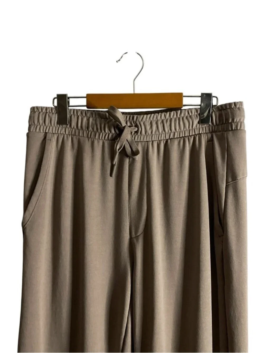 Lole Women's Taupe Soft Casual Loungewear Jogger Pants